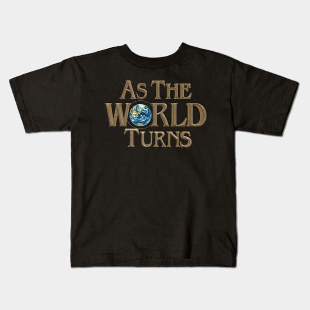 As The World Turns mid-90s Retro Logo Kids T-Shirt by HDC Designs